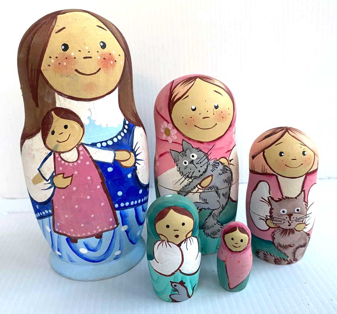 Artists Matryoshka by Belyakova