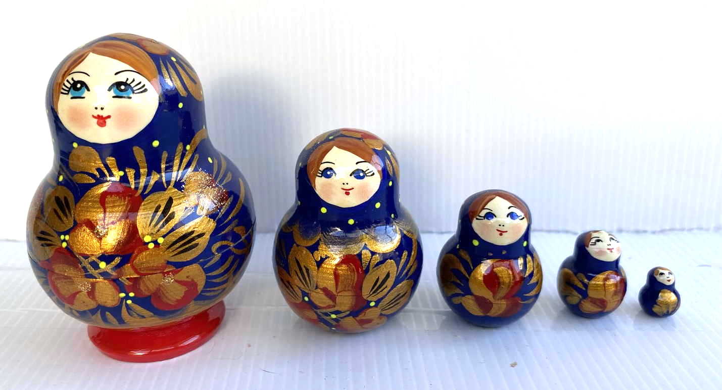Matryoshka Khokloma