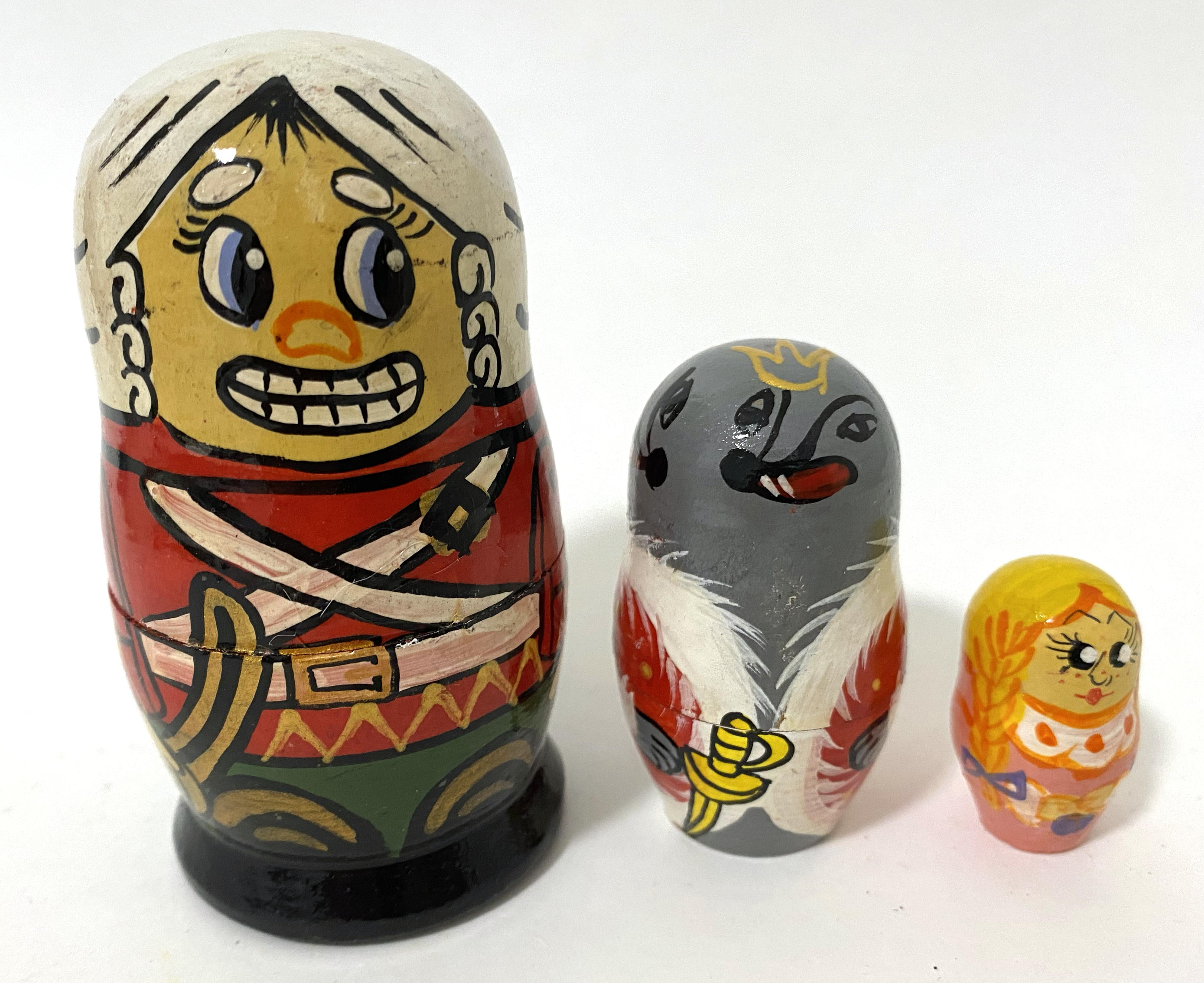 Artists Matryoshka - Nutcracker