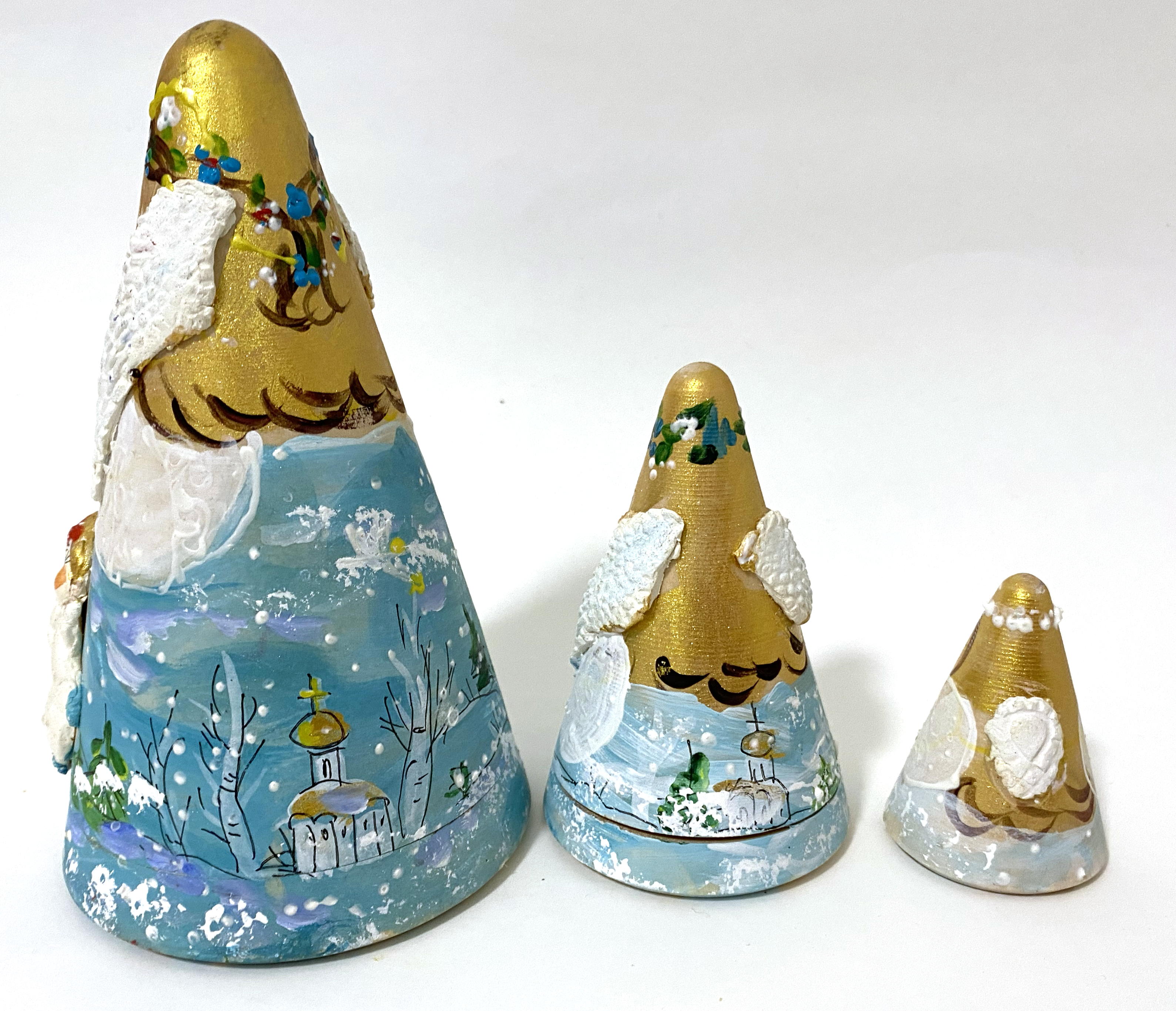 Xmas Matryoshka - Winter Angel