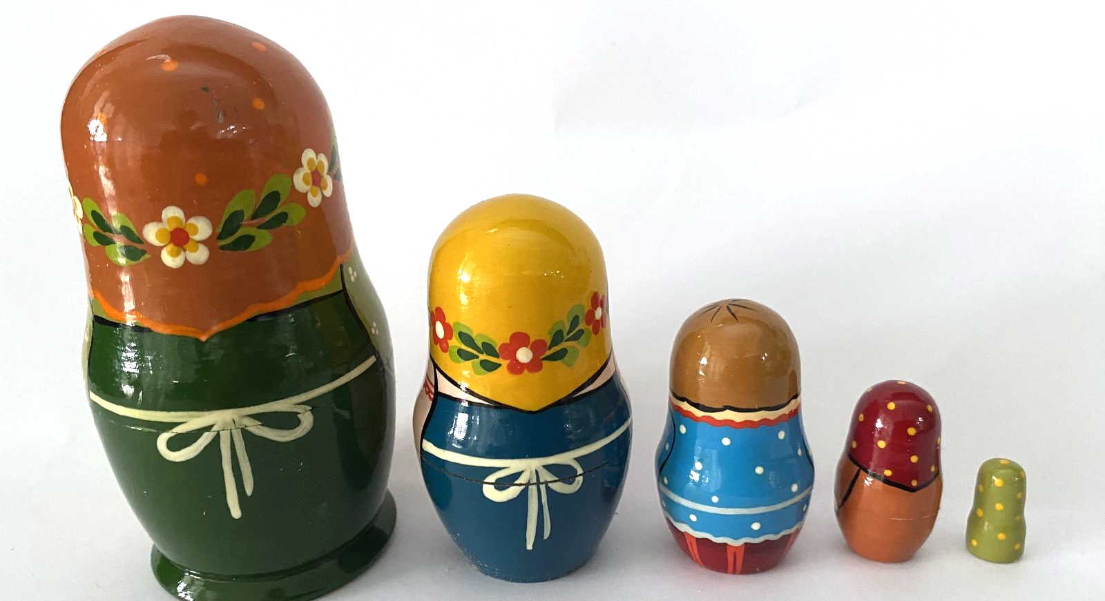 Sergiev Posad Matryoshka by Agaeva – 5 Nested Set