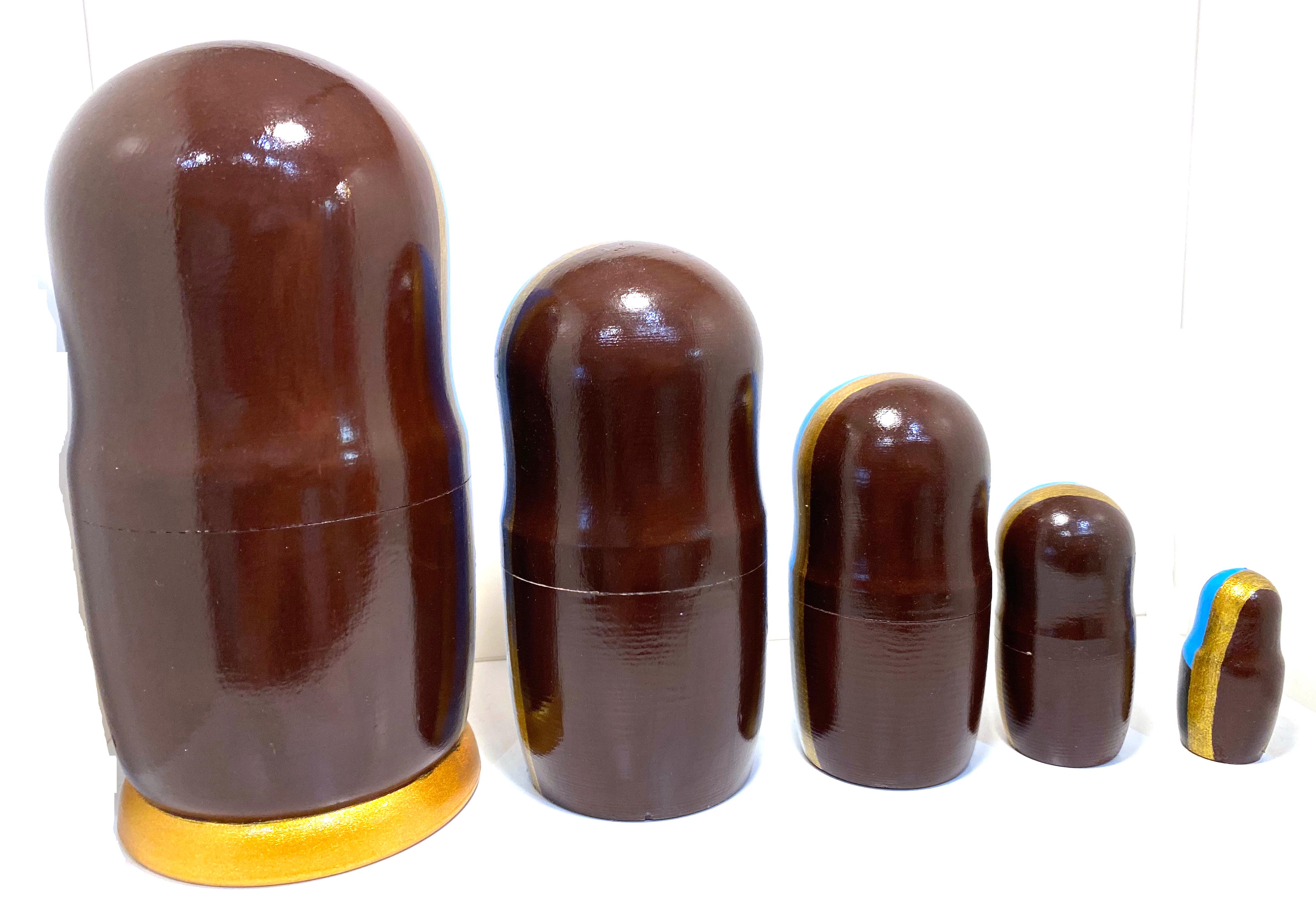 Celebrity Matryoshka Michael Jackson (5 nested set)