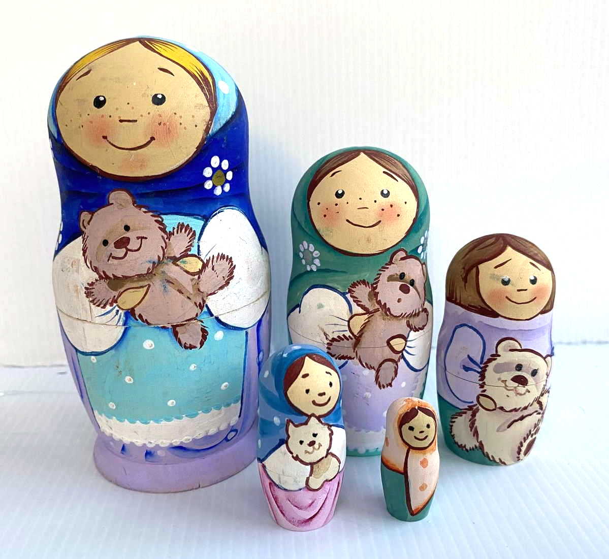 Artists Matryoshka by Belyakova
