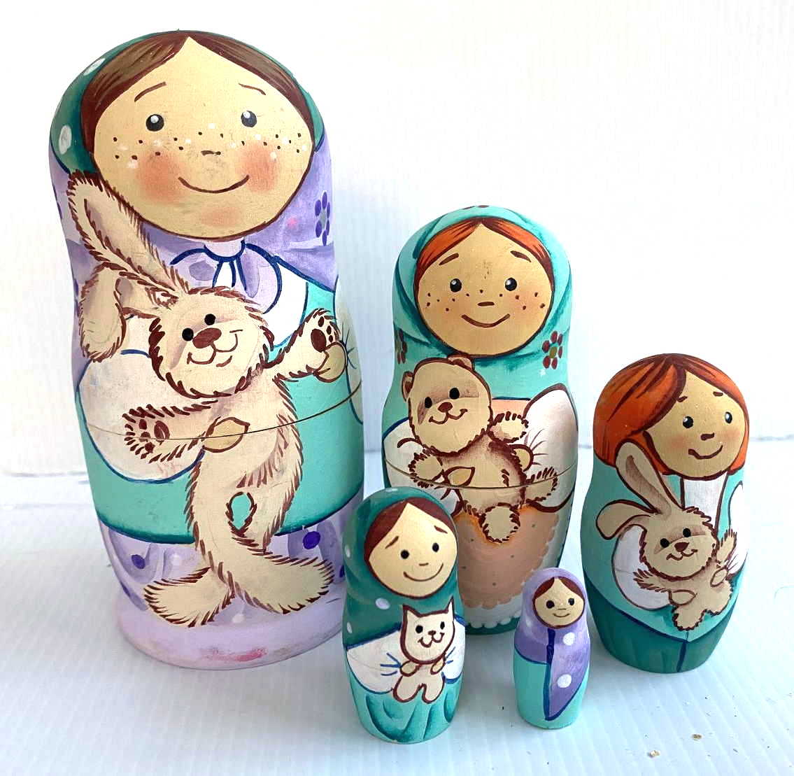 Artists Matryoshka by Belyakova
