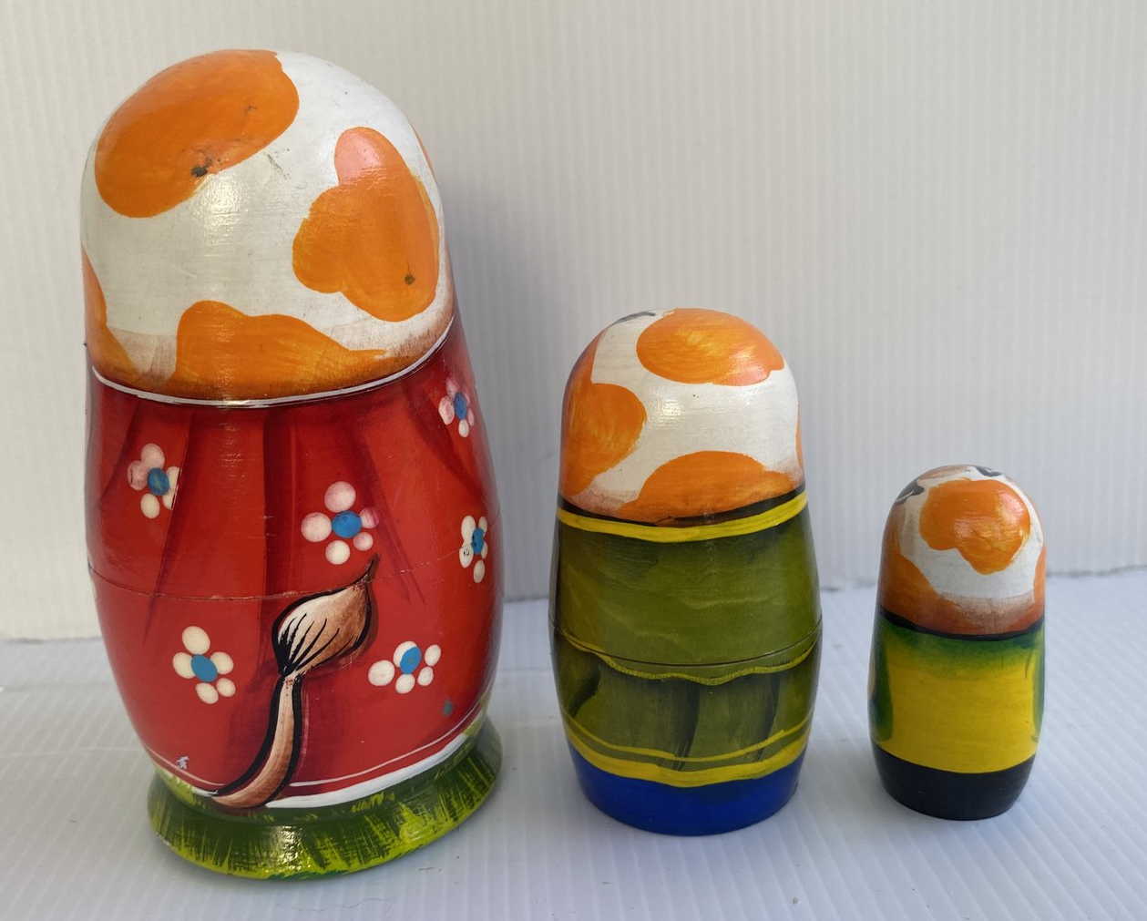 Novelty Matryoshka Cow (3 Nested Set)