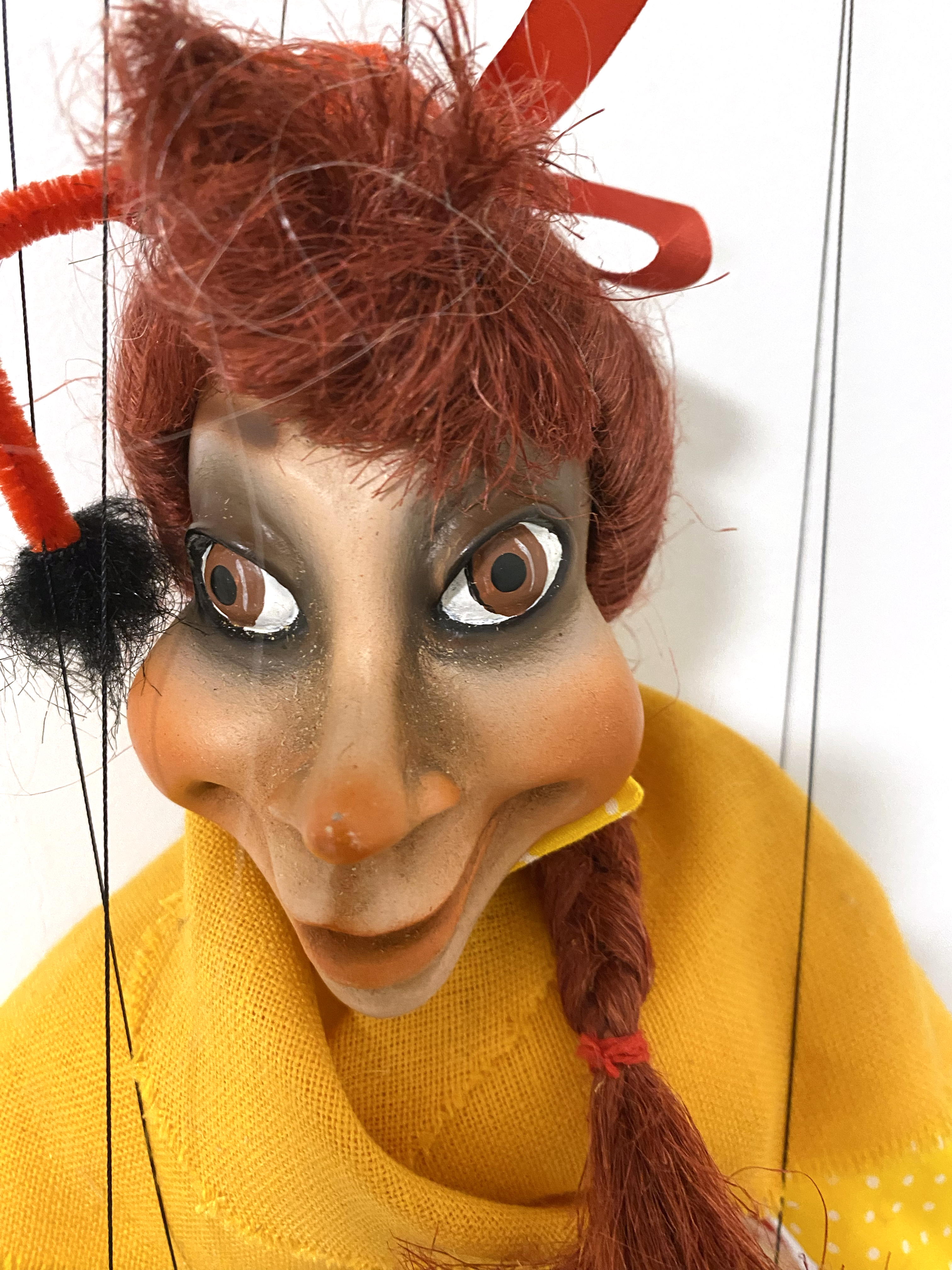 Czech Marionette - ladybird woman