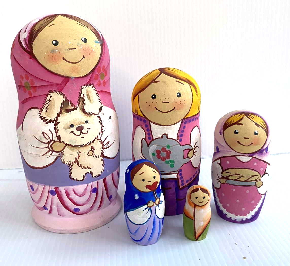 Artists Matryoshka by Belyakova