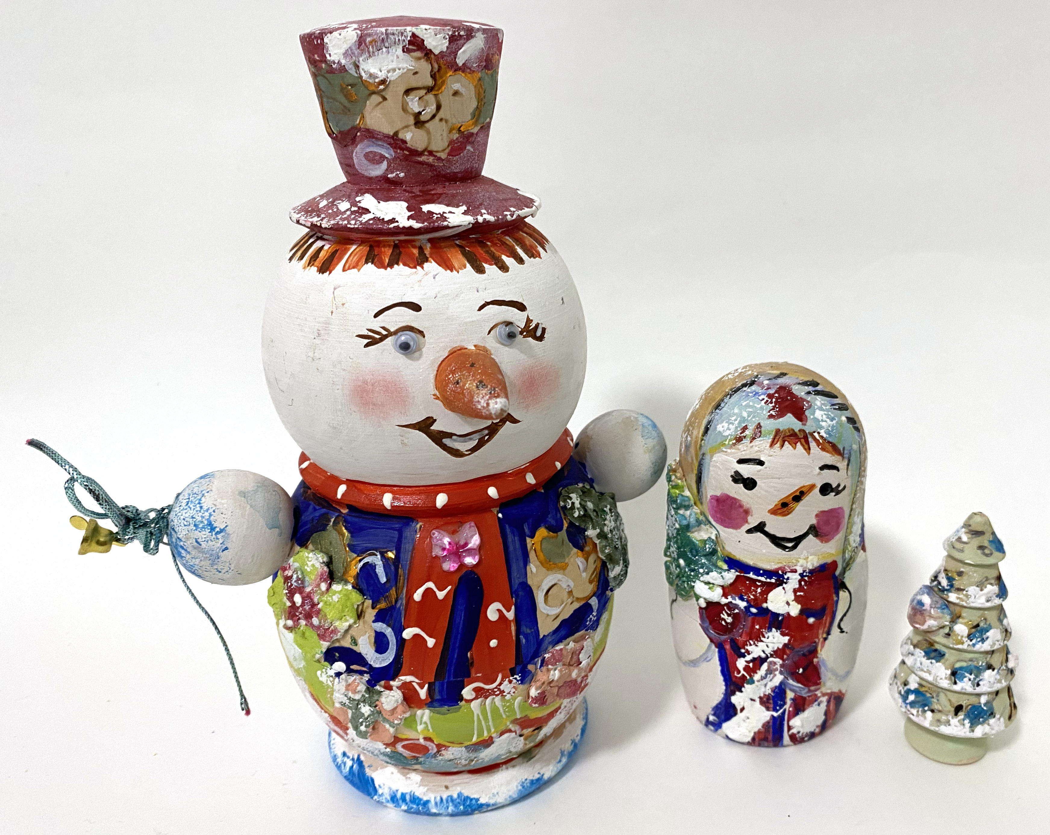 Xmas Matryoshka - Snowman